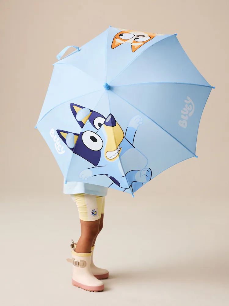 Blue Bluey Umbrella