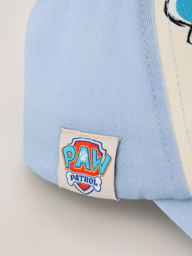 Ecru White/Blue Paw Patrol Cap (1-10yrs)